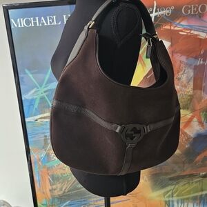 Brown Gucci Shoulder Bag